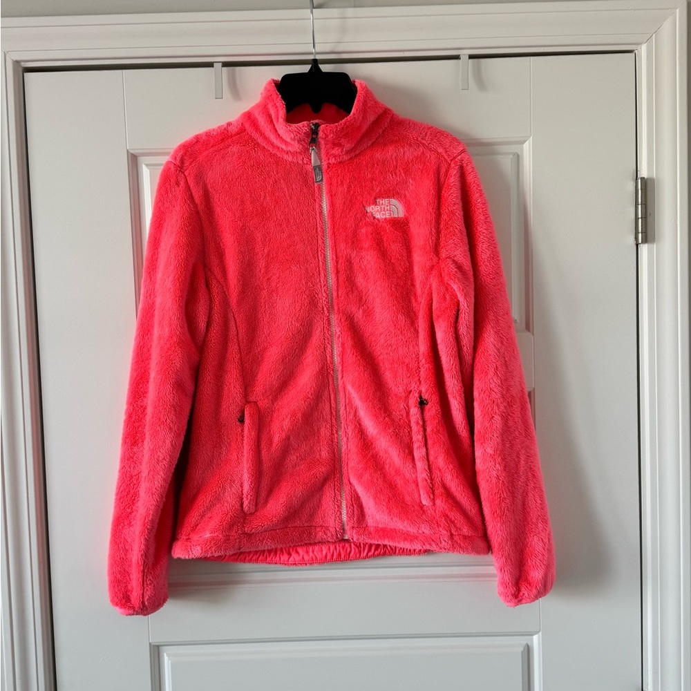 The North Face Womens Fleece Jacket - Neon/Bright Coral